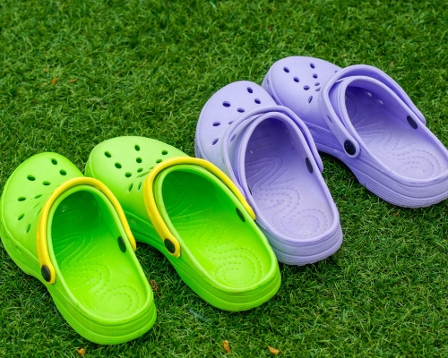 Plastic sandals