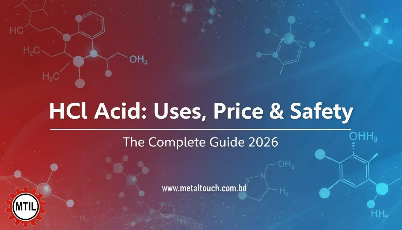 HCl Acid কী? ব্যবহার, দাম ও সতর্কতা | সম্পূর্ণ গাইড ২০২৬